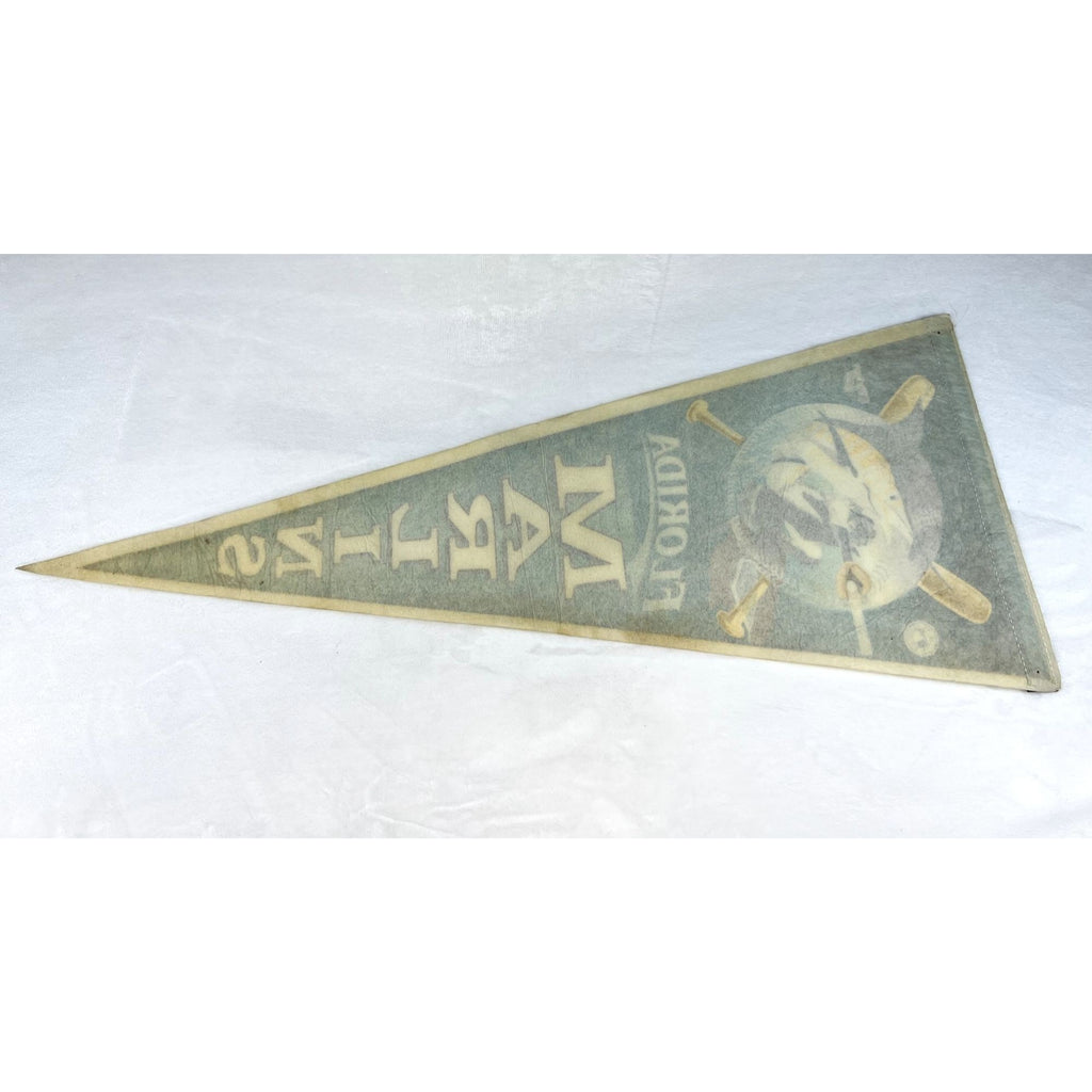 Vintage MLB Florida Marlins pennant