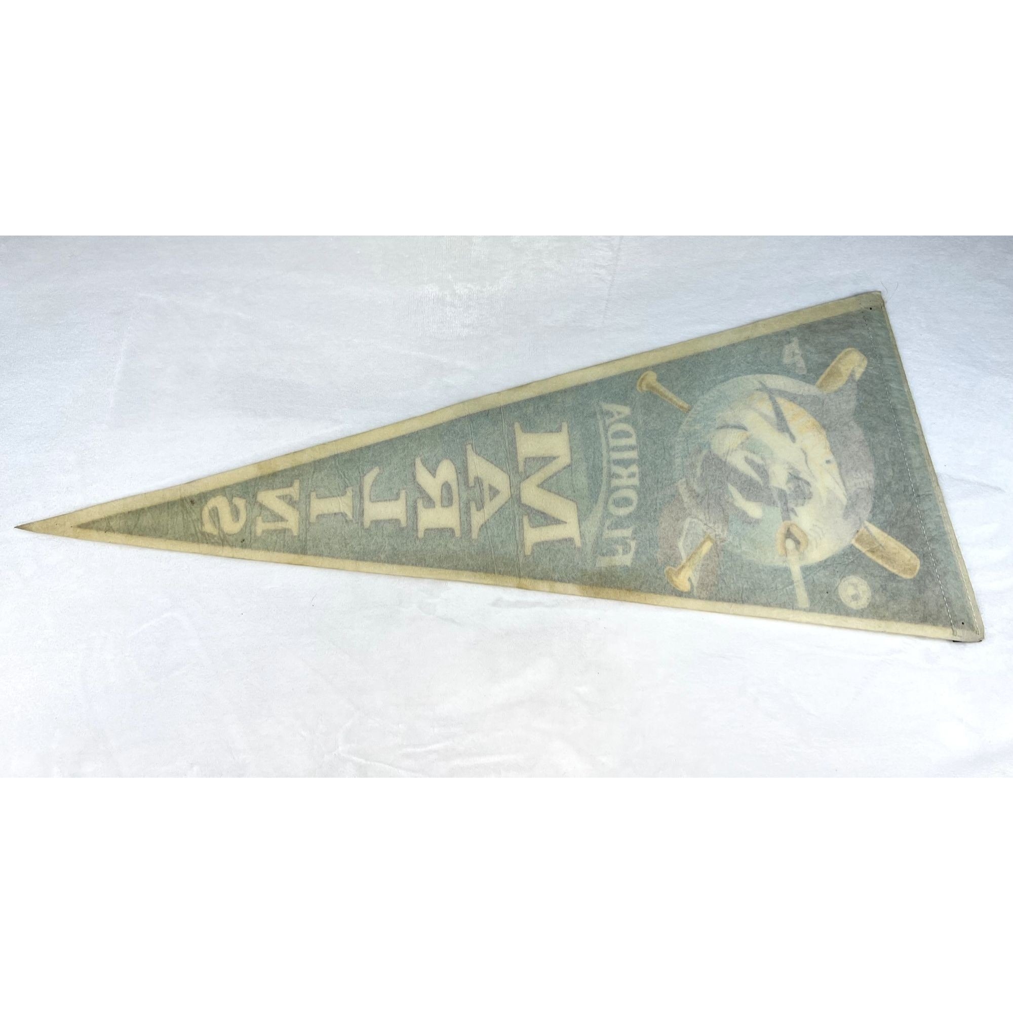 Vintage MLB Florida Marlins pennant