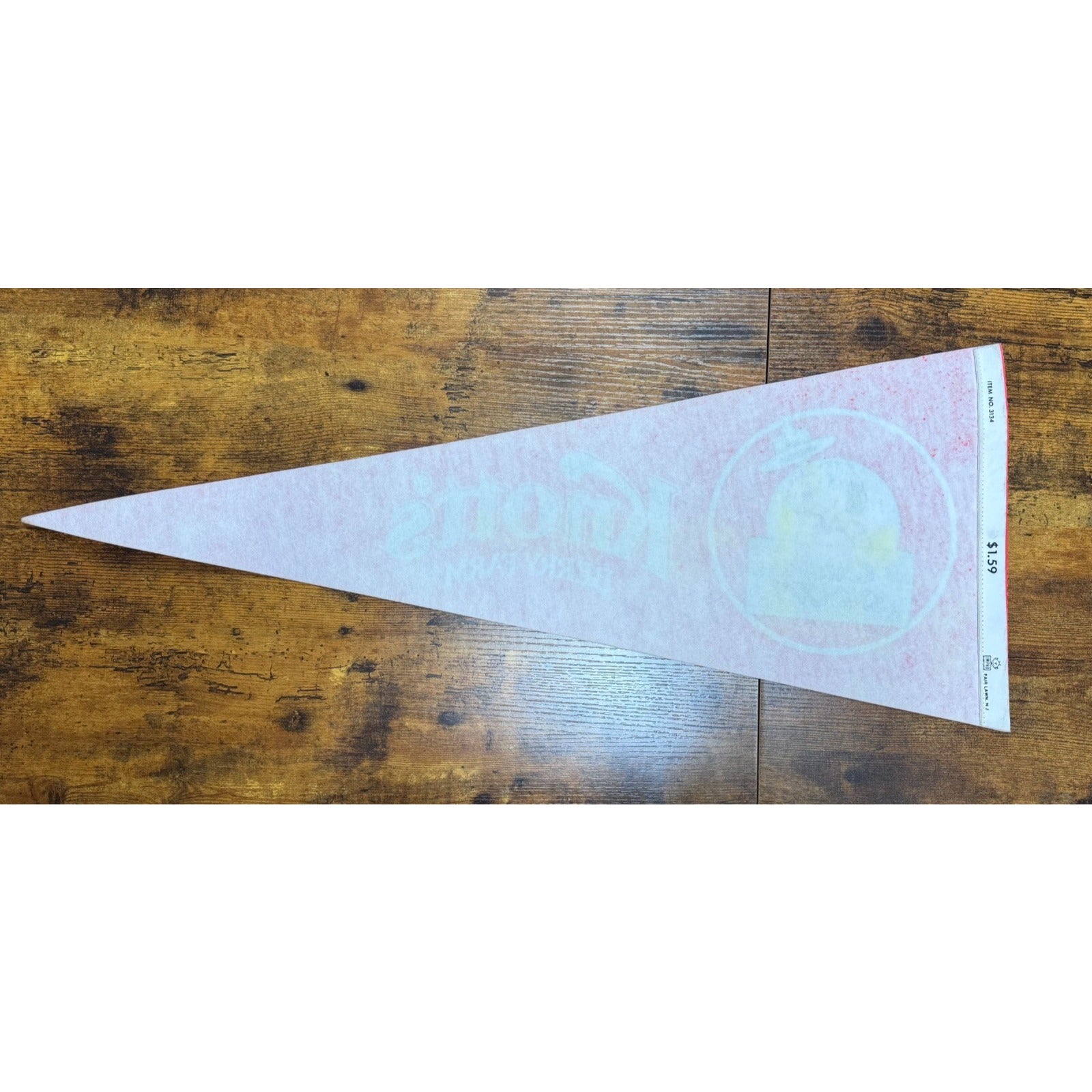 Vintage Knott's Berry Farm Camp Snoopy 30 Inch Felt Pennant