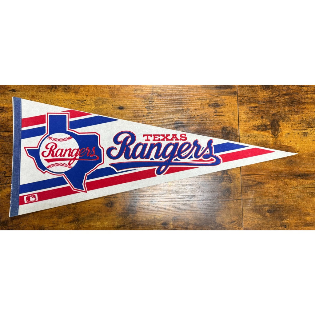 Vintage MLB Texas Rangers pennant