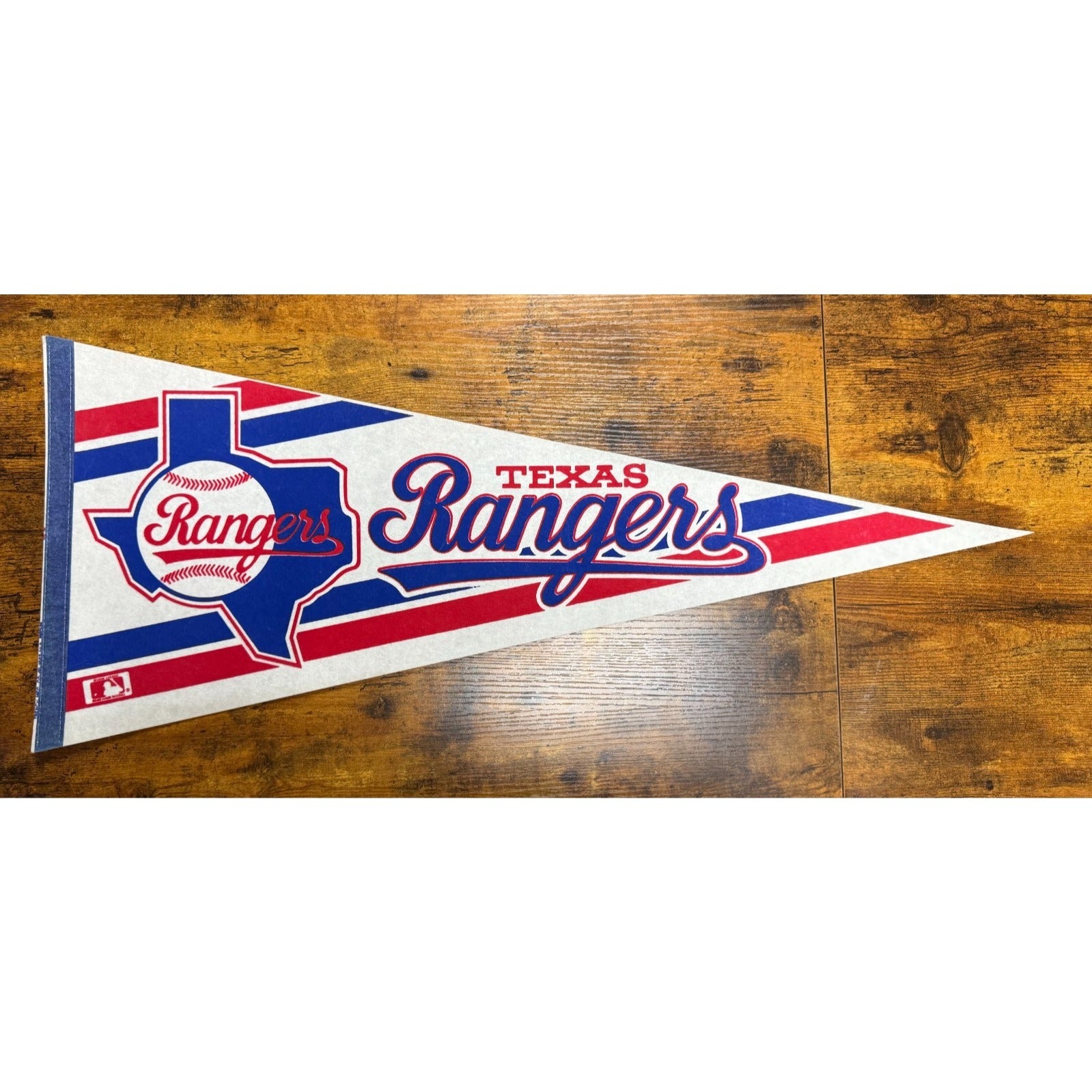 Vintage MLB Texas Rangers pennant