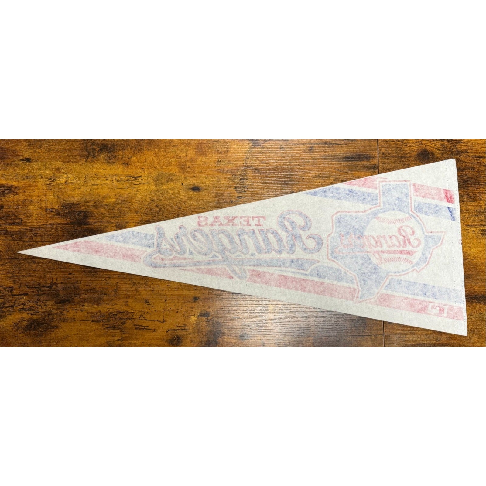 Vintage MLB Texas Rangers pennant