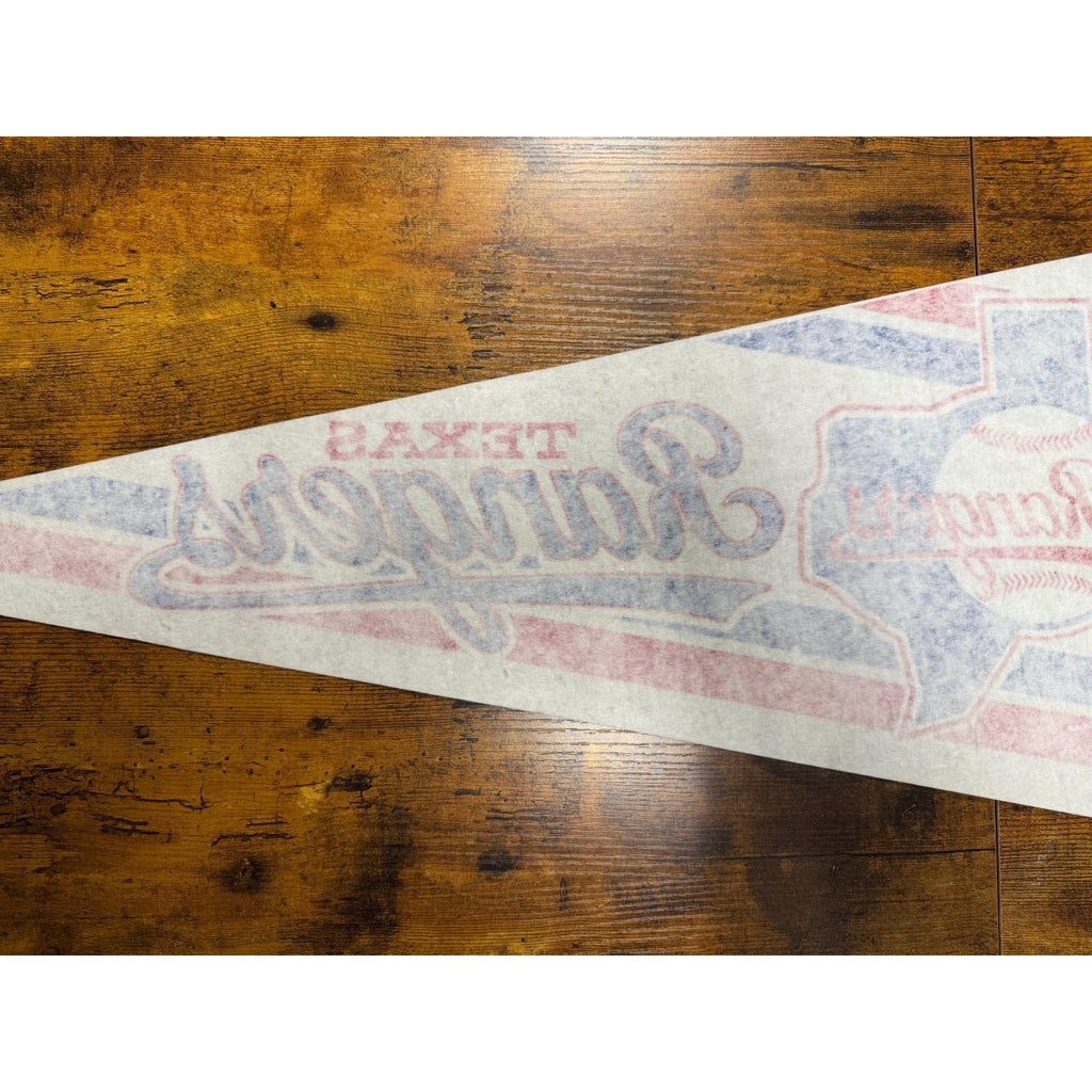 Vintage MLB Texas Rangers pennant