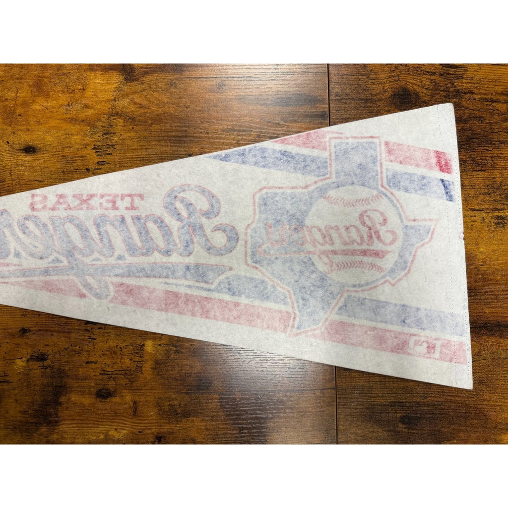 Vintage MLB Texas Rangers pennant