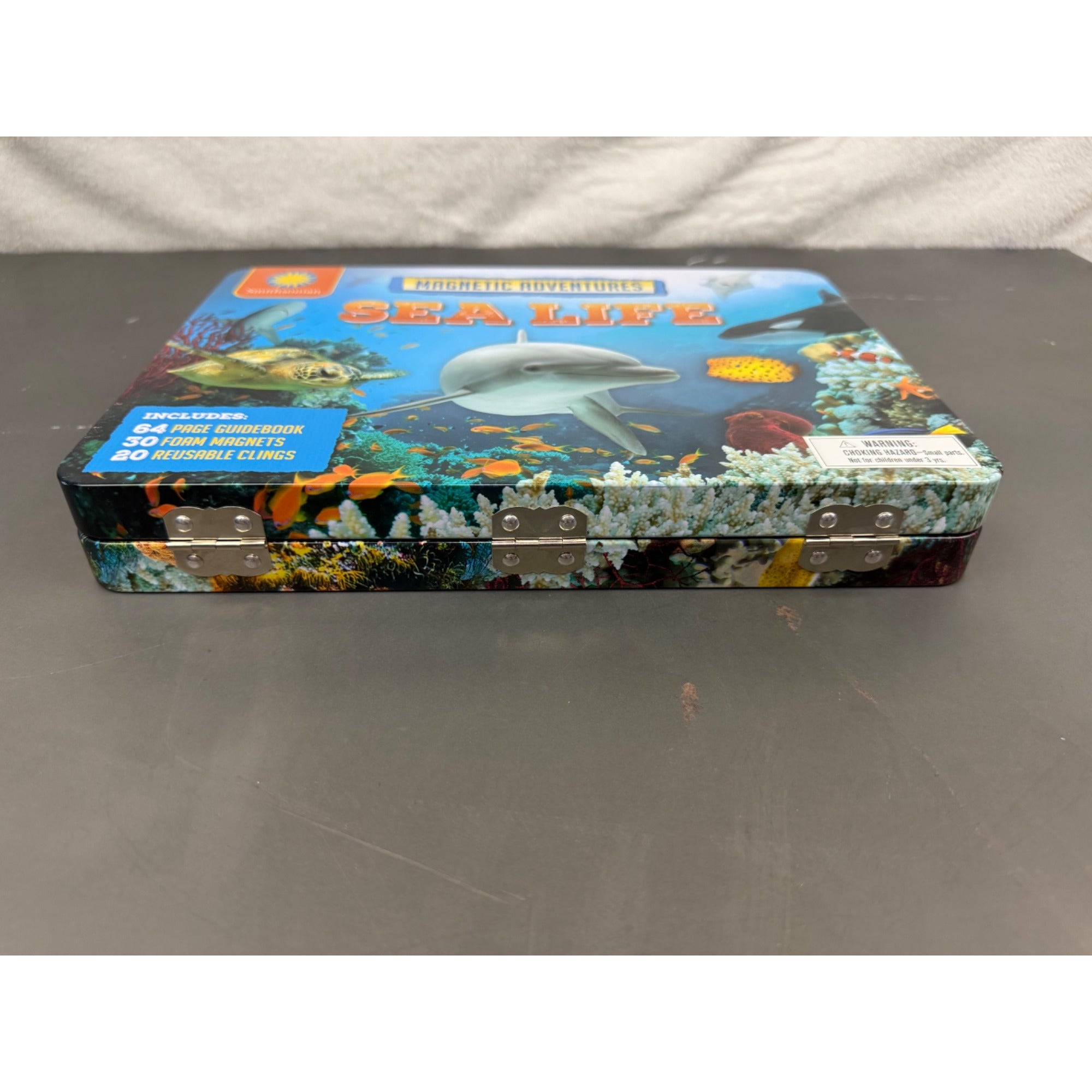 Smithsonian Magnetic Adventures Sea Life Set With Guidebook & Reusable Clings