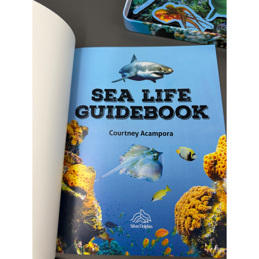 Smithsonian Magnetic Adventures Sea Life Set With Guidebook & Reusable Clings