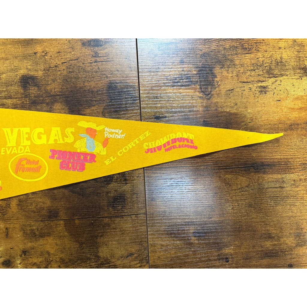 Vintage Fabulous Las Vegas, Nevada pennant
