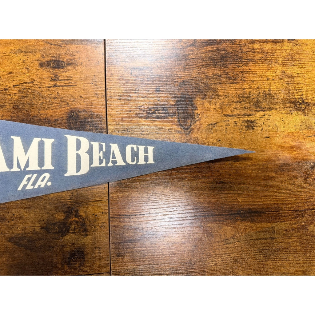 Vintage Miami Beach, Florida pennant