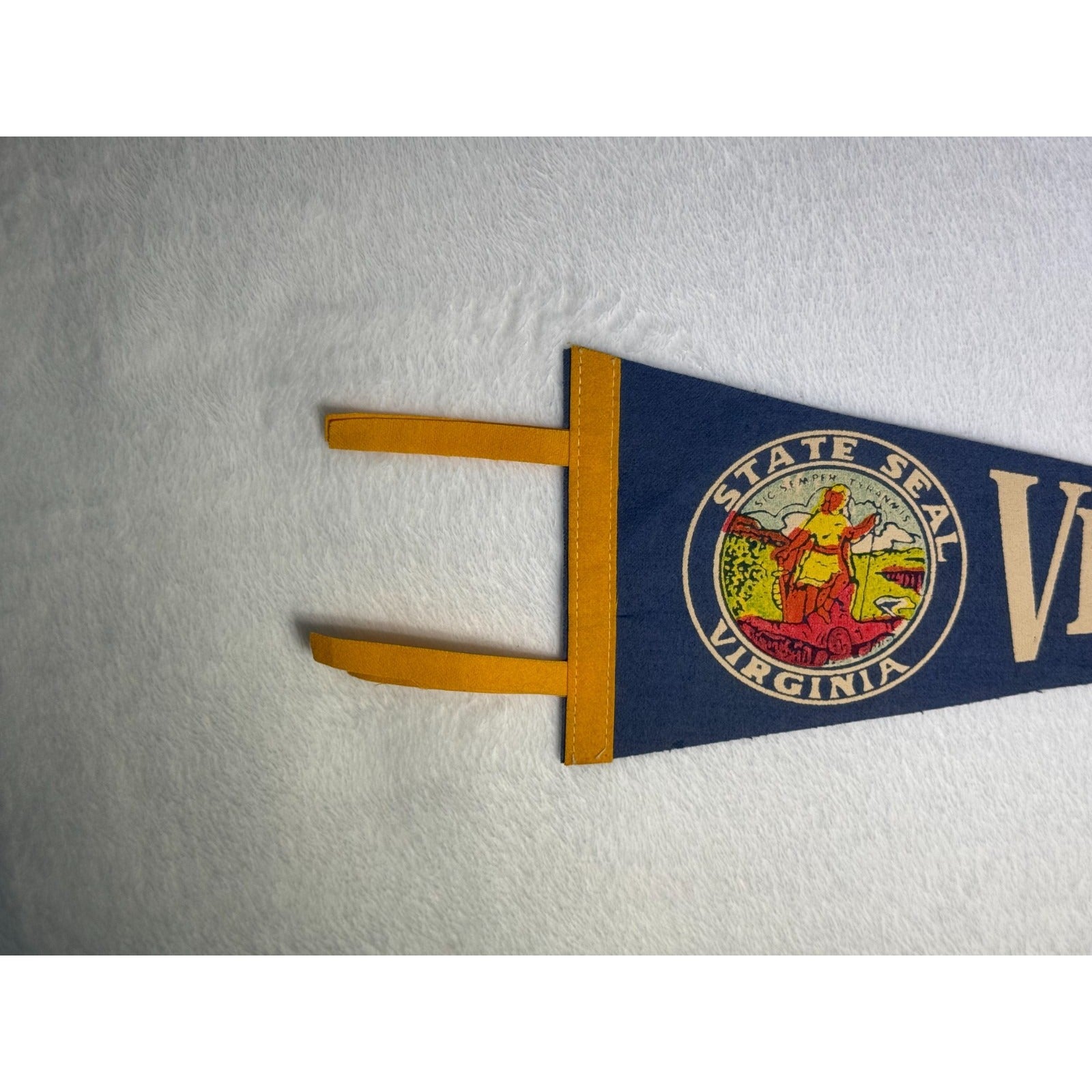 Vintage Virginia State pennant