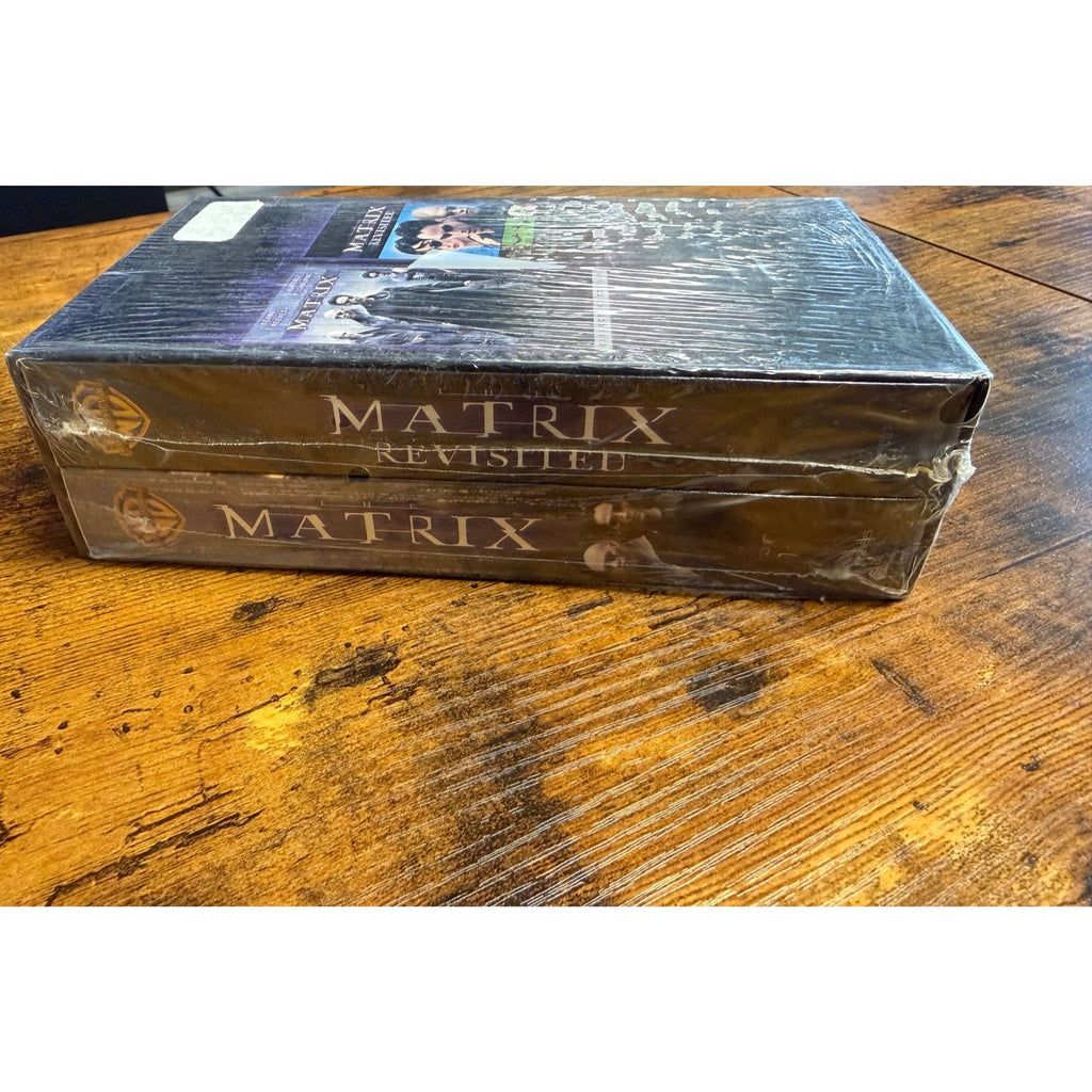 New! The Matrix & The Matrix Revisited Collectors Edition VHS Box Set Sealed