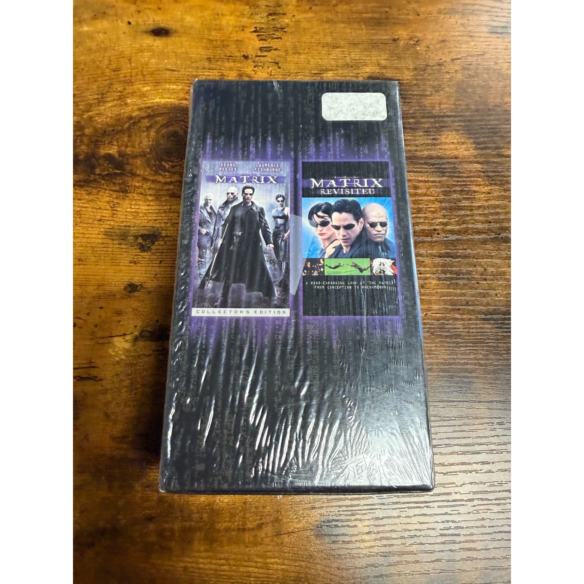 New! The Matrix & The Matrix Revisited Collectors Edition VHS Box Set Sealed