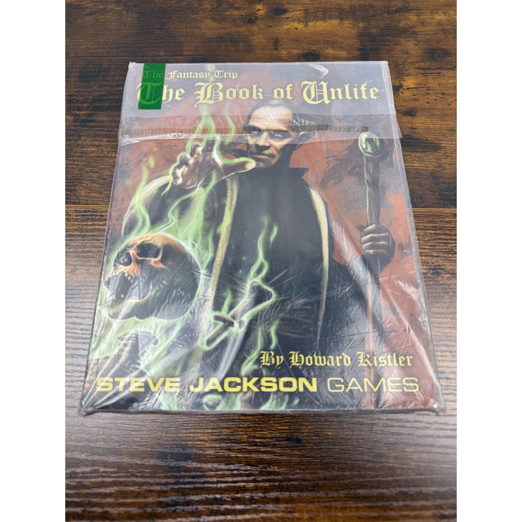 The Fantasy Trip: The Book Of Unlife By Steve Jackson Games RPG Supplement