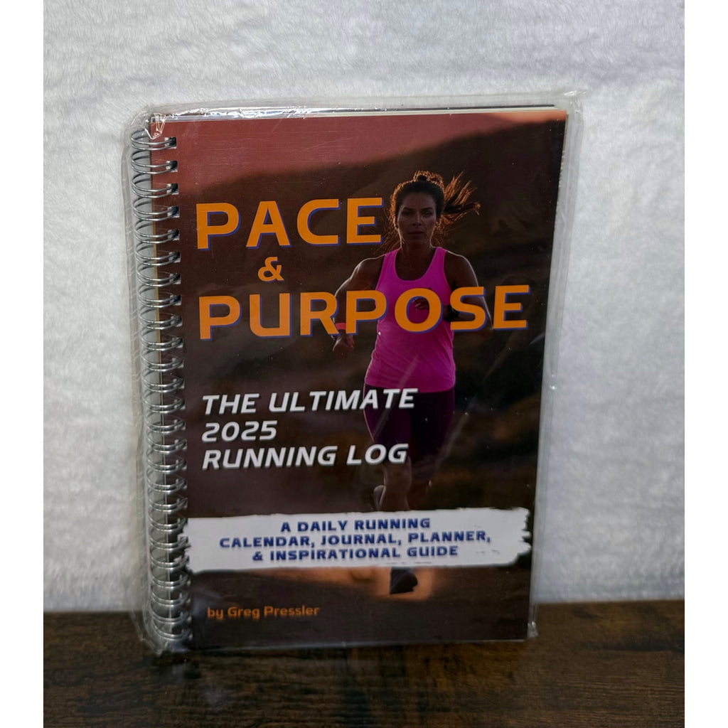 Pace & Purpose: The Ultimate 2025 Running Log Calendar Planner