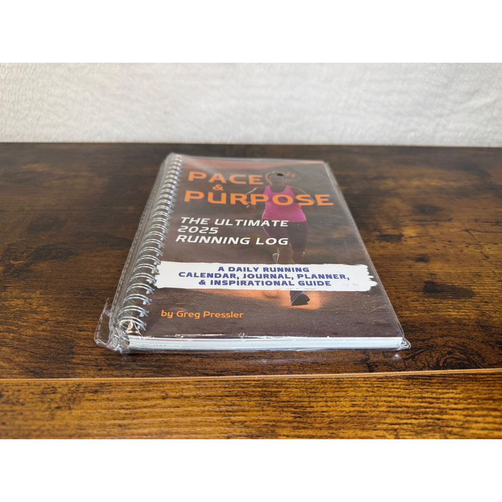 Pace & Purpose: The Ultimate 2025 Running Log Calendar Planner