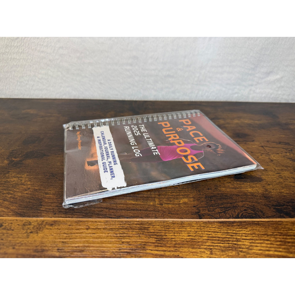 Pace & Purpose: The Ultimate 2025 Running Log Calendar Planner