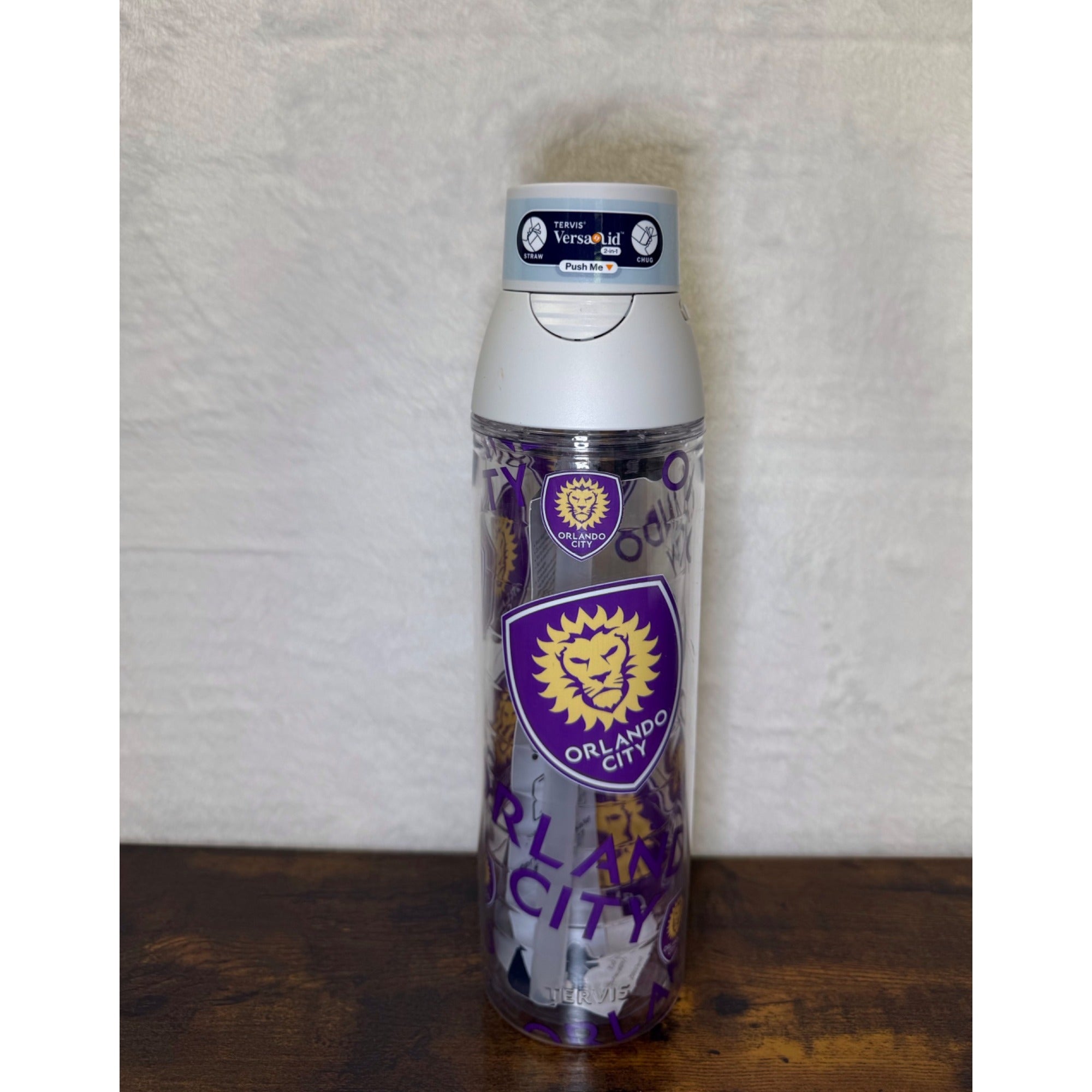 Brand New Tervis Versa lid 24 oz water bottle Orlando City
