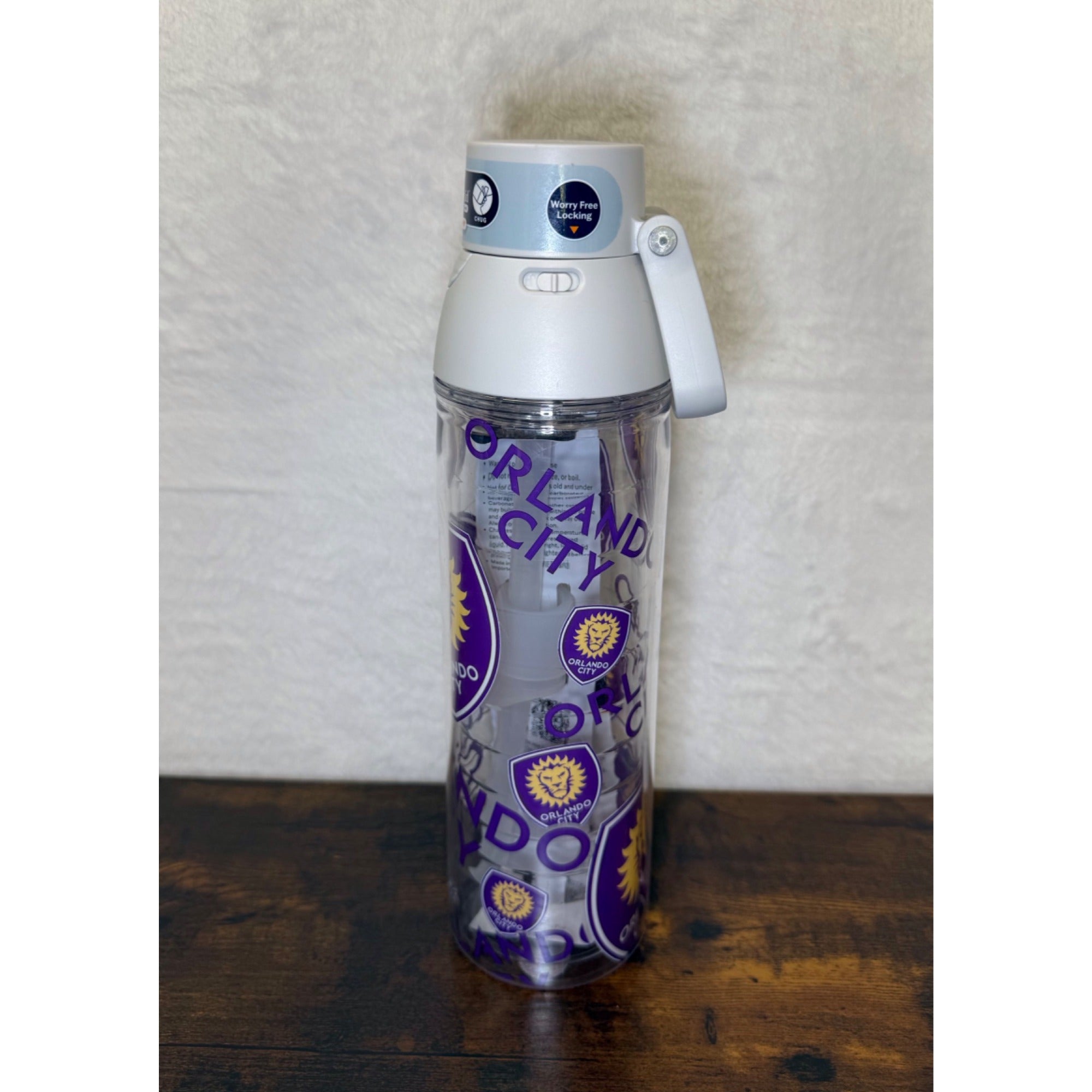 Brand New Tervis Versa lid 24 oz water bottle Orlando City