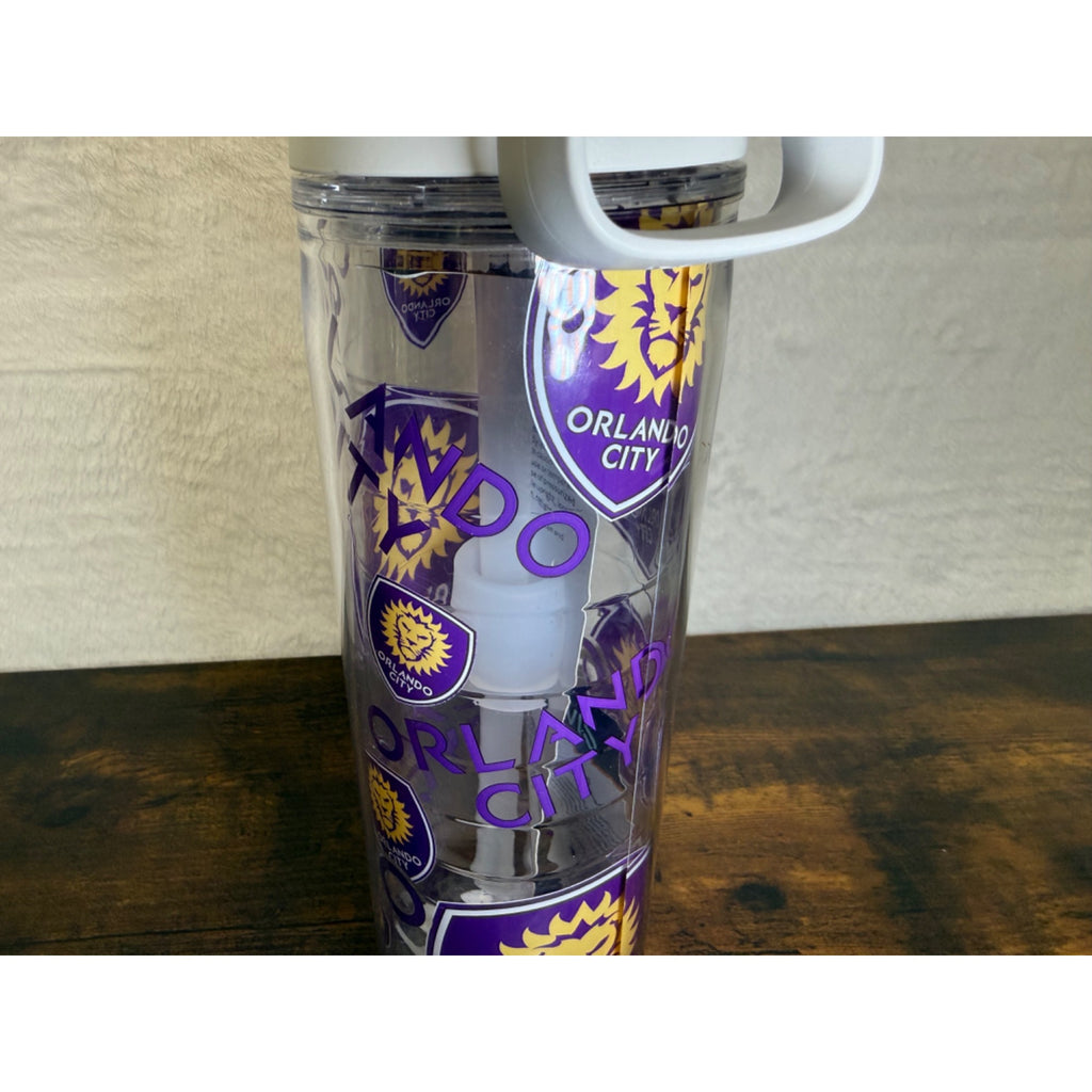 Brand New Tervis Versa lid 24 oz water bottle Orlando City