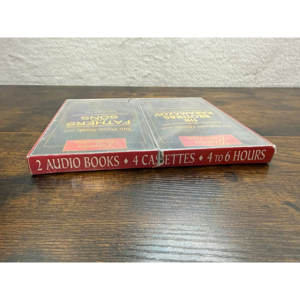 Classics Collection Audio Cassettes Of Dostoyevsky & Turgenev Books Sealed Vintage Set