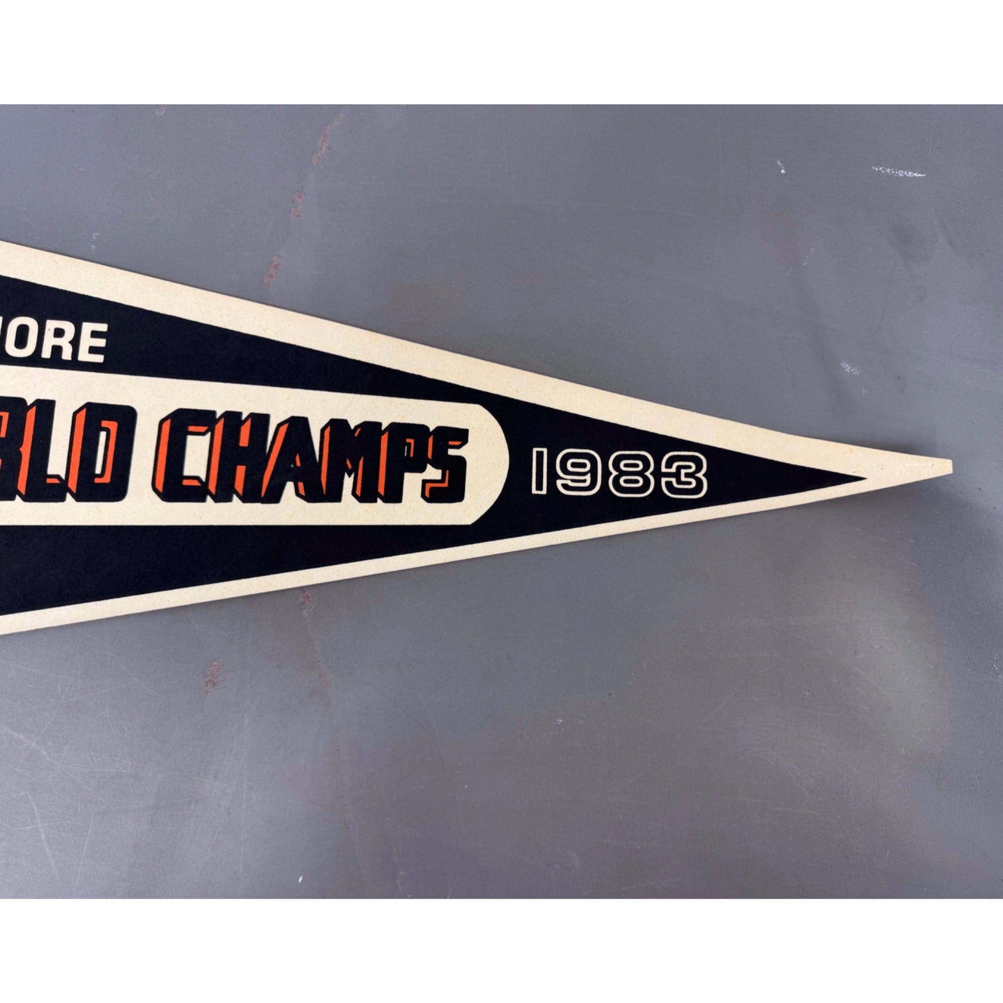 Baltimore Orioles 1983 World Champs MLB Vintage Pennant