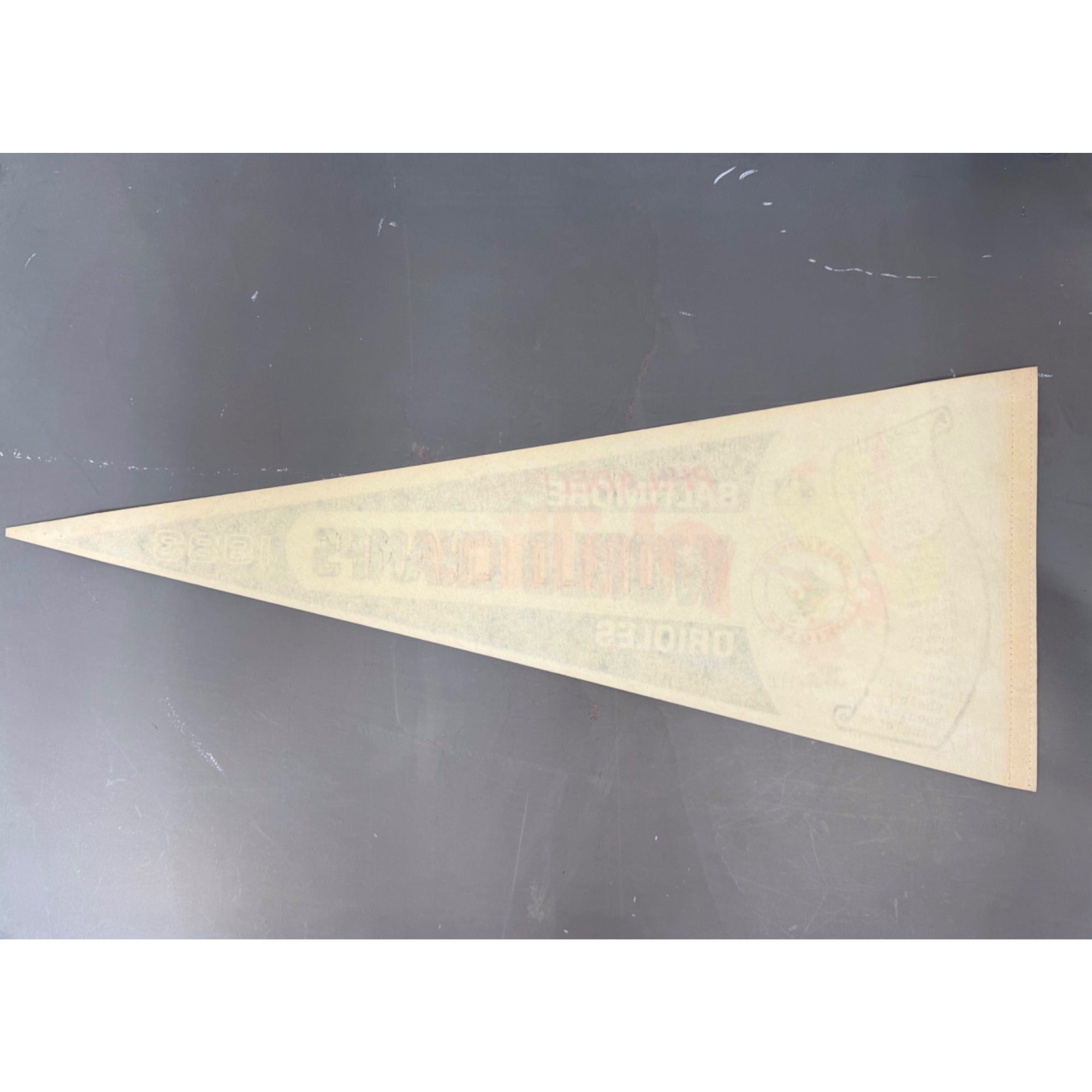 Baltimore Orioles 1983 World Champs MLB Vintage Pennant