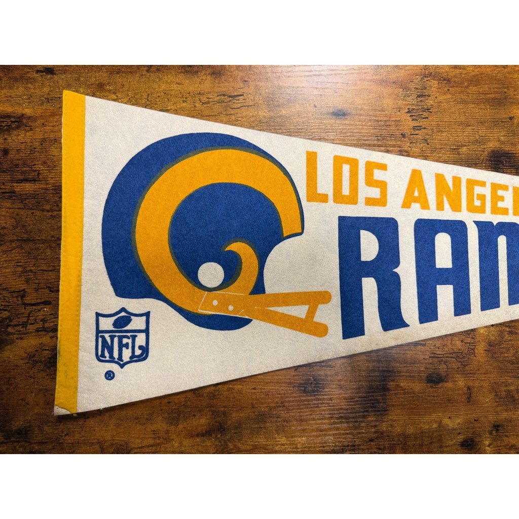Vintage NFL Los Angeles Rams pennant