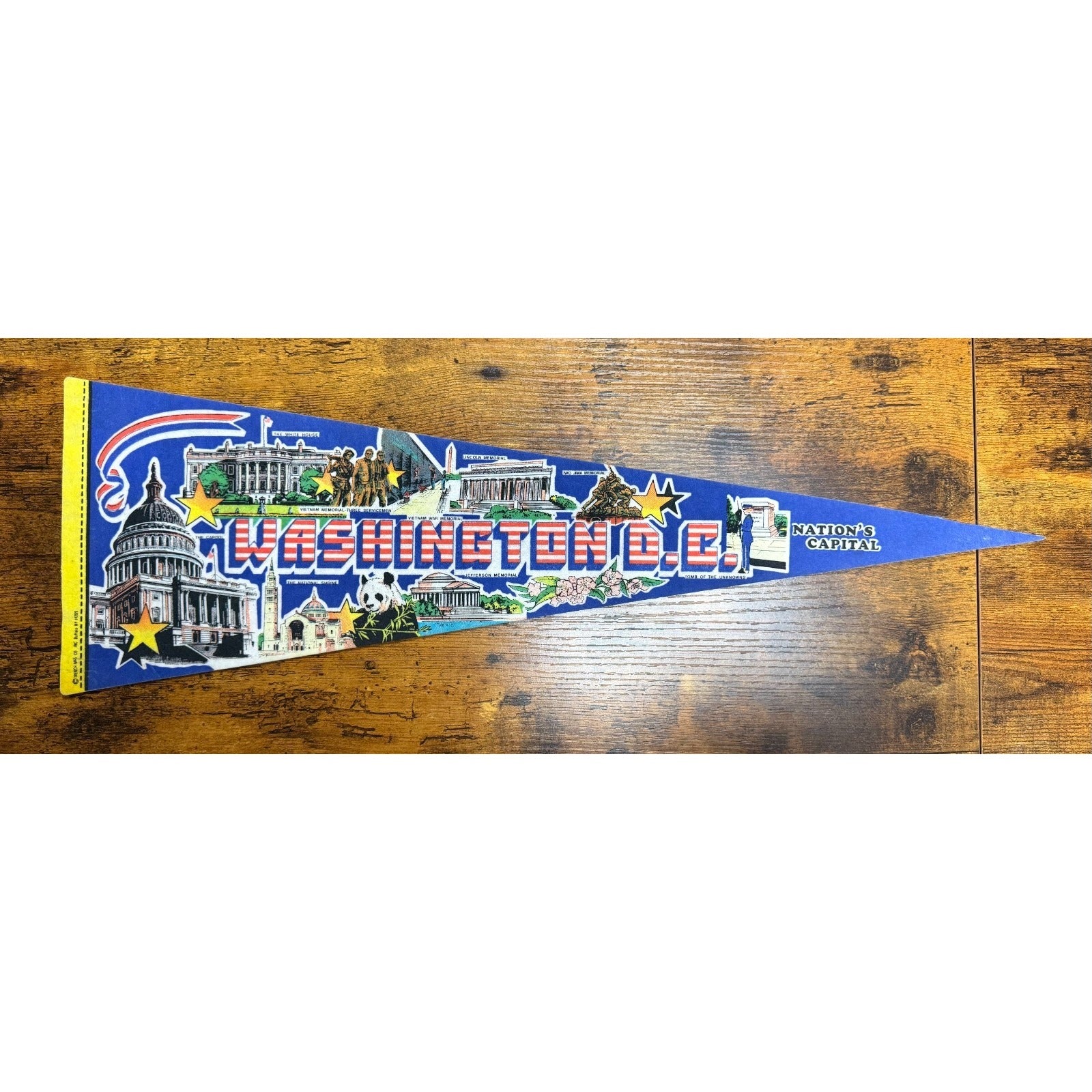Vintage Washington, D.C. pennant