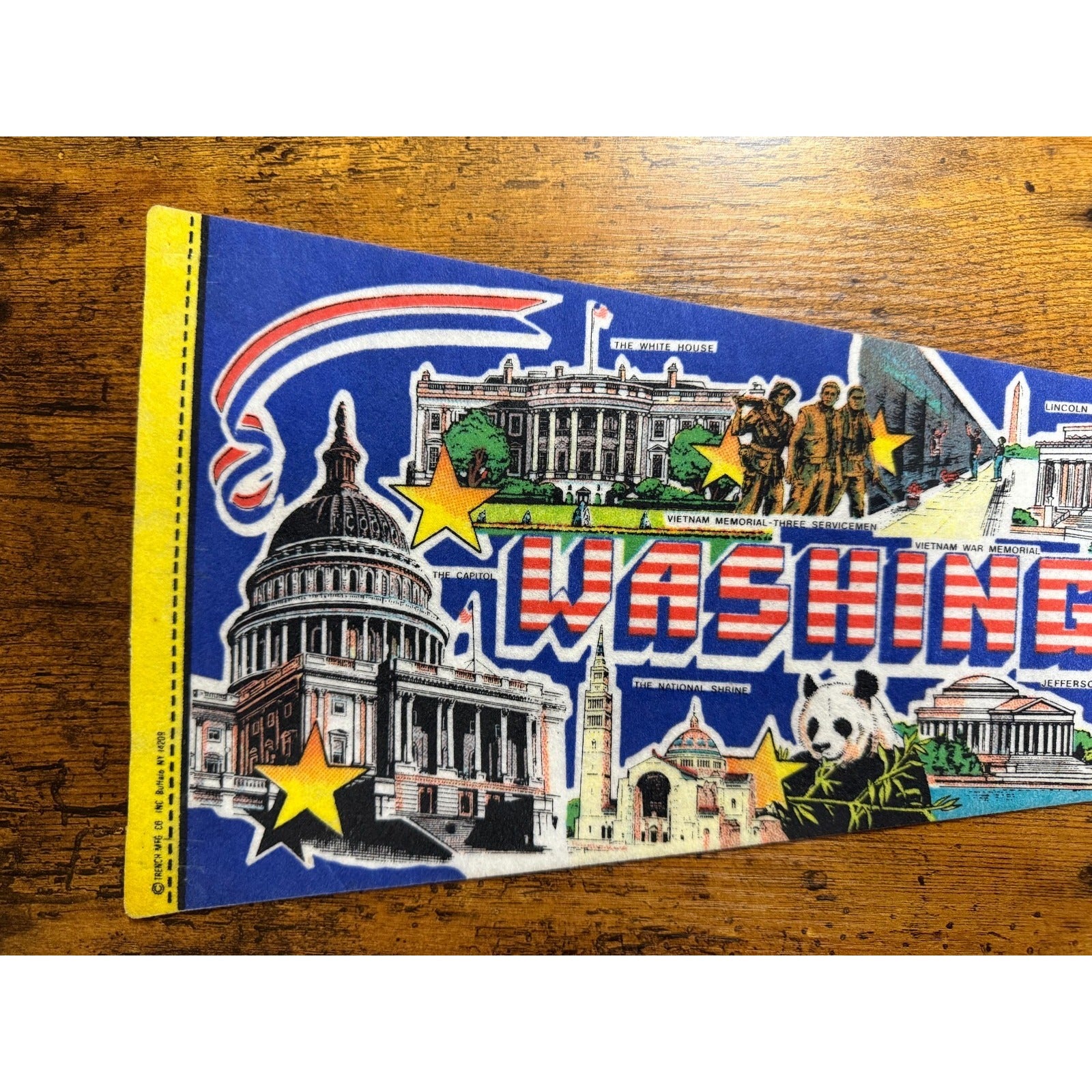 Vintage Washington, D.C. pennant