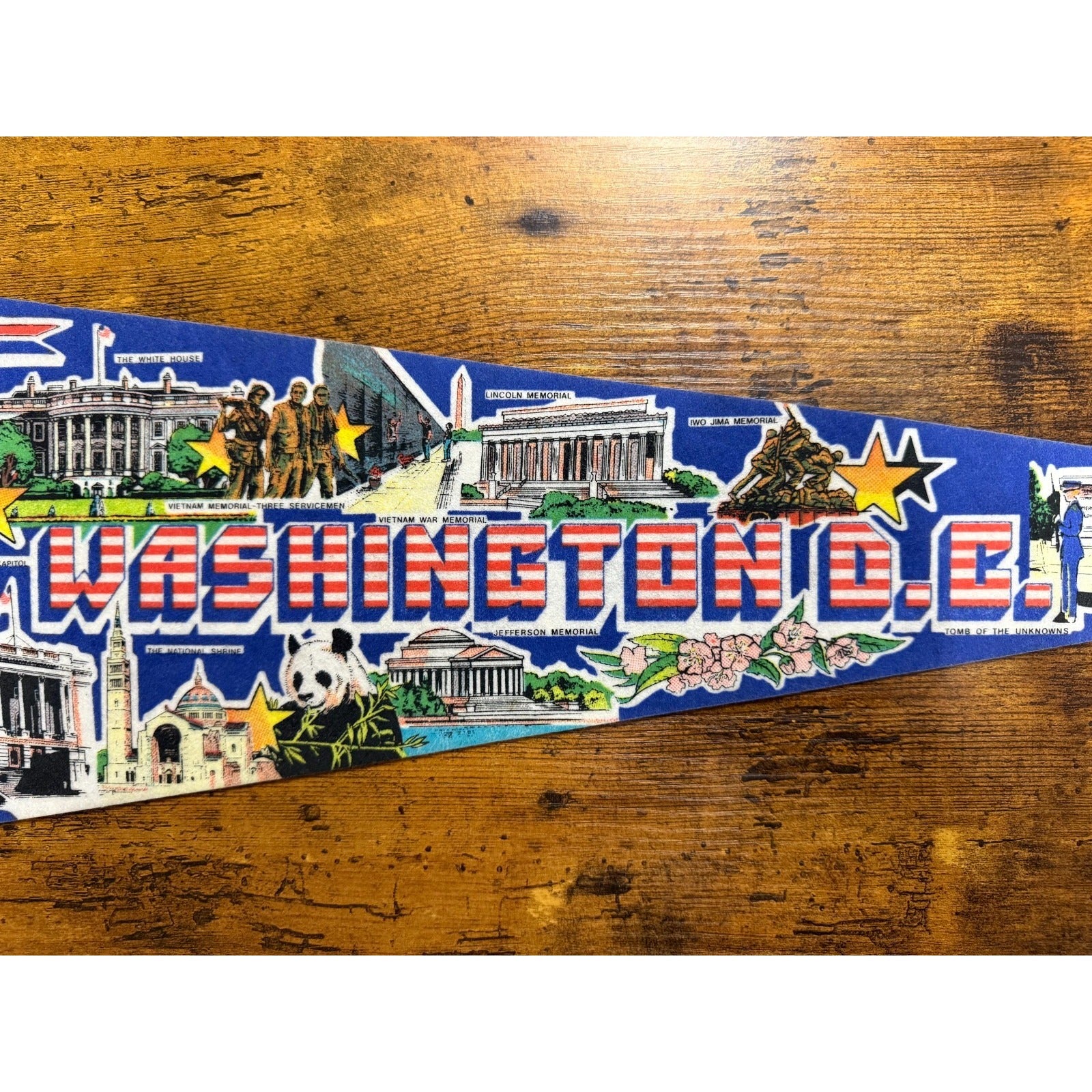 Vintage Washington, D.C. pennant