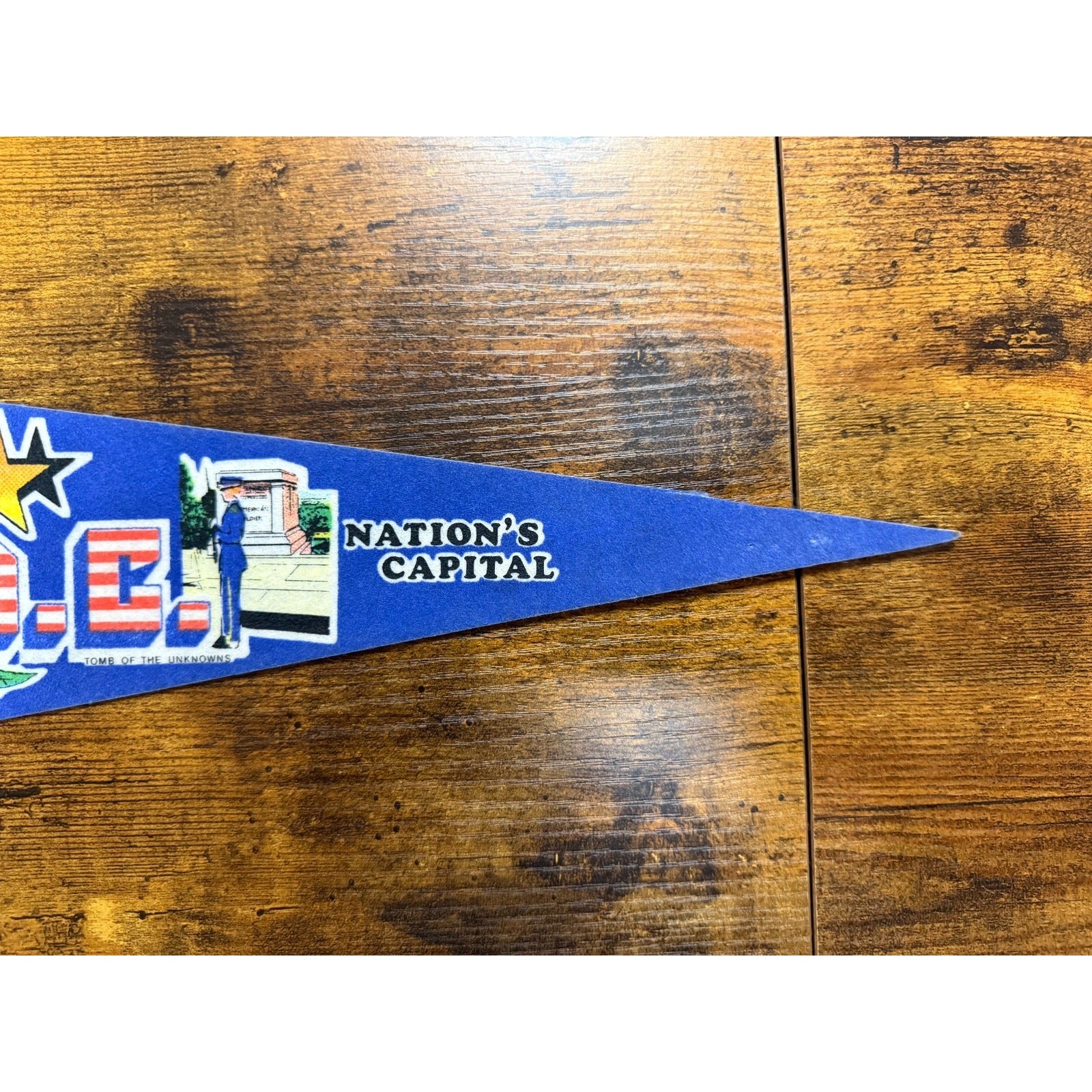 Vintage Washington, D.C. pennant