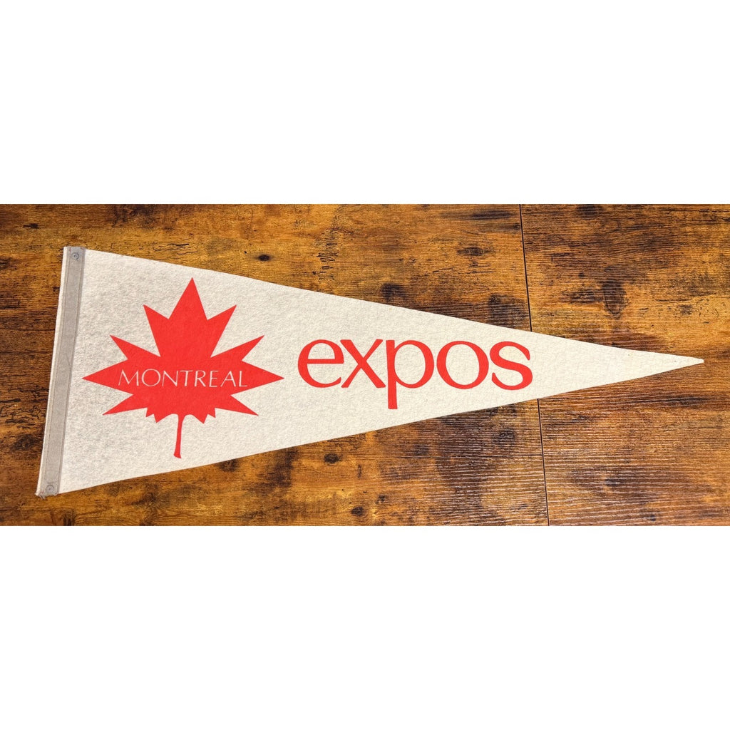 Vintage Montreal Expos pennant