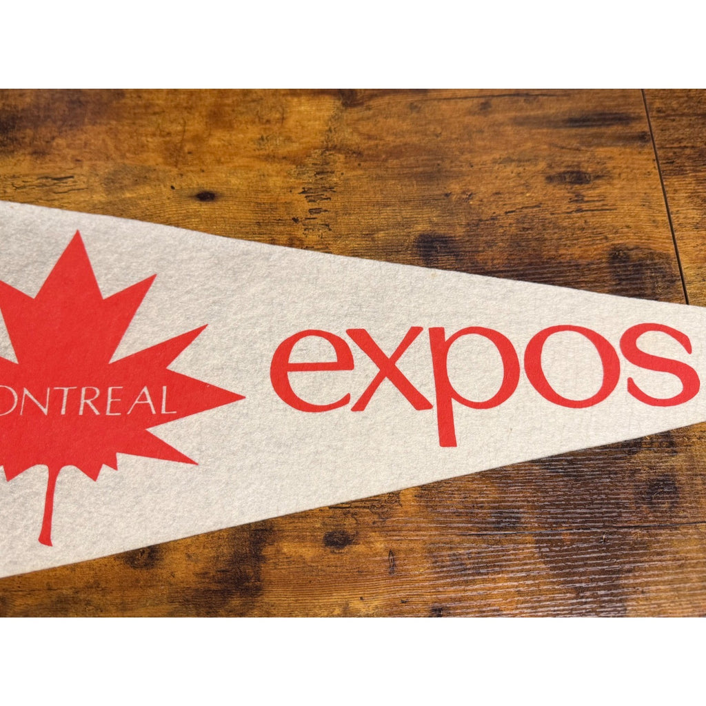 Vintage Montreal Expos pennant