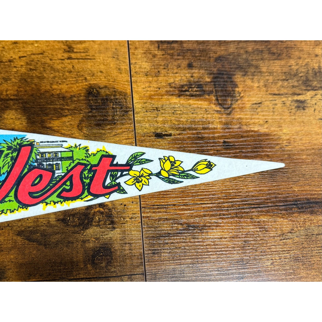 Vintage 1977 Key West pennant
