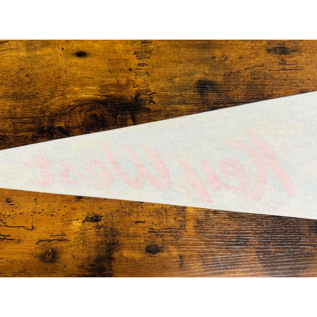Vintage 1977 Key West pennant