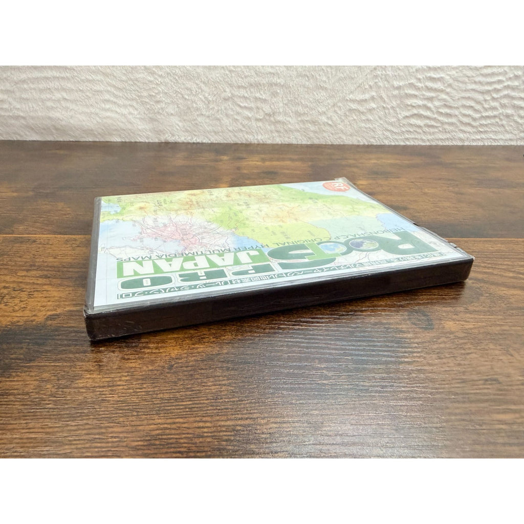 Roots Japan Pro Heibonsha C.P. Original Hyper Multimedia Maps Sealed CD-ROM