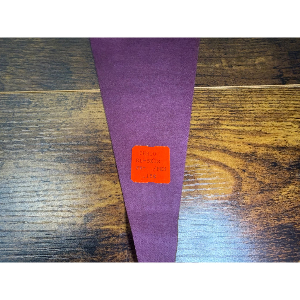 Vintage Yellowstone Park Pennant With Bear Graphic & "No Hugging Allowed"