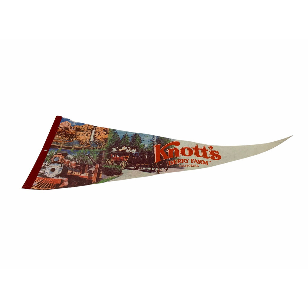 Vintage Knott's Berry Farms California pennant