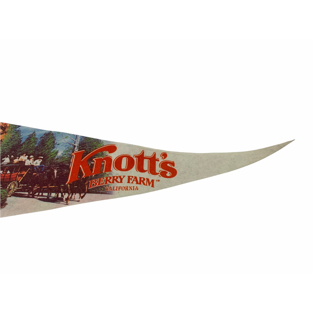Vintage Knott's Berry Farms California pennant