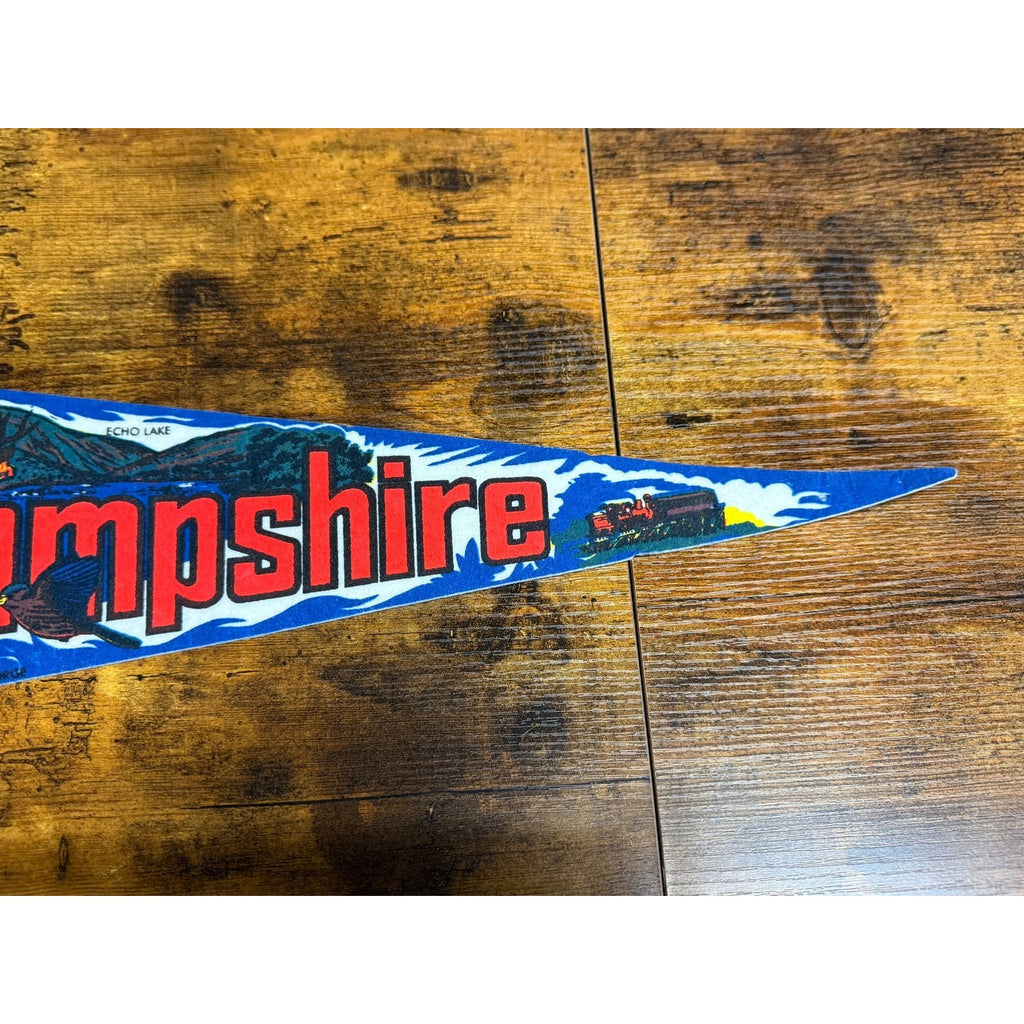 Vintage New Hampshire pennant
