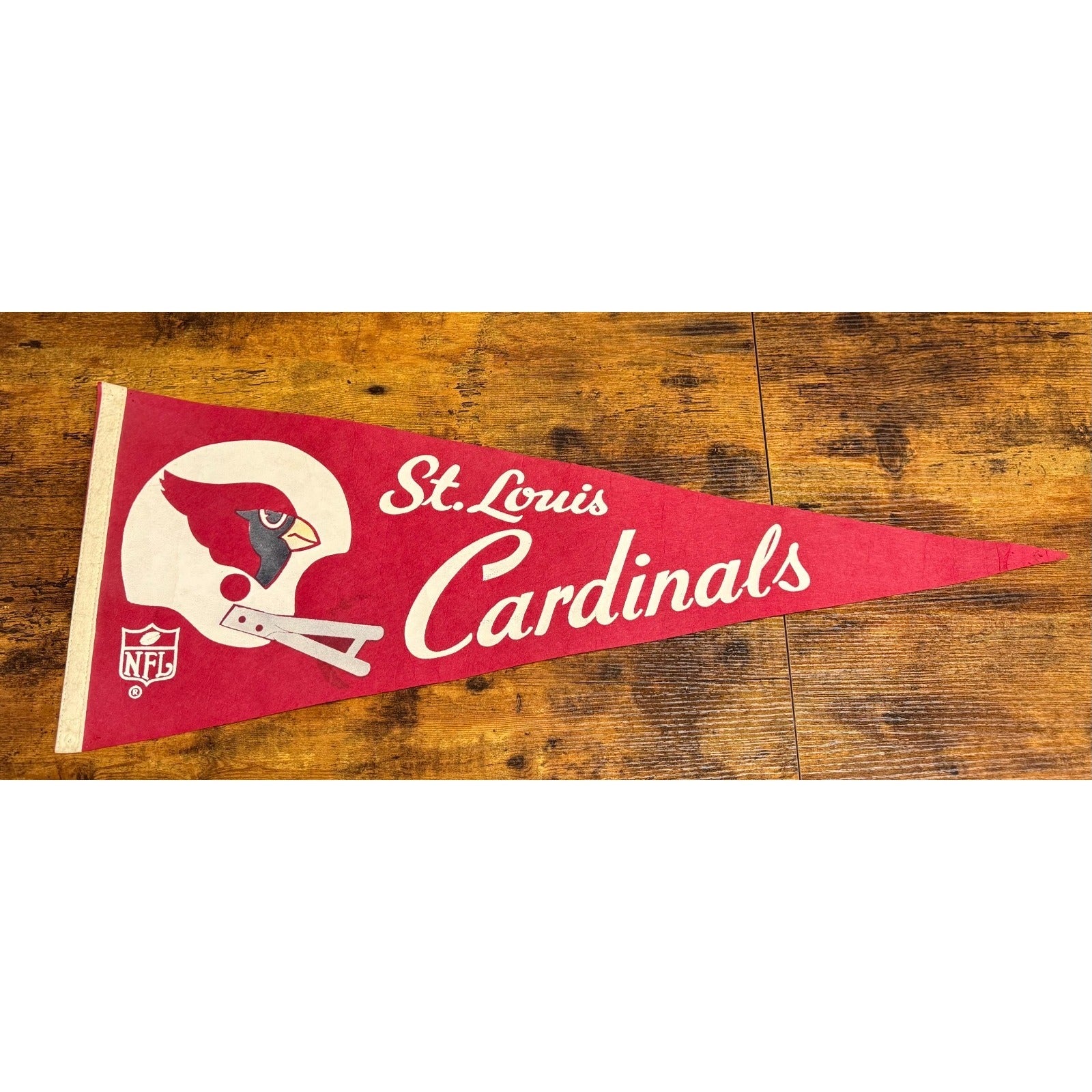 Vintage NFL St. Louis Cardinals pennant