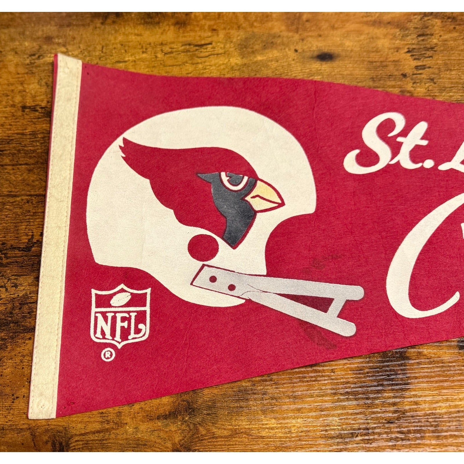 Vintage NFL St. Louis Cardinals pennant