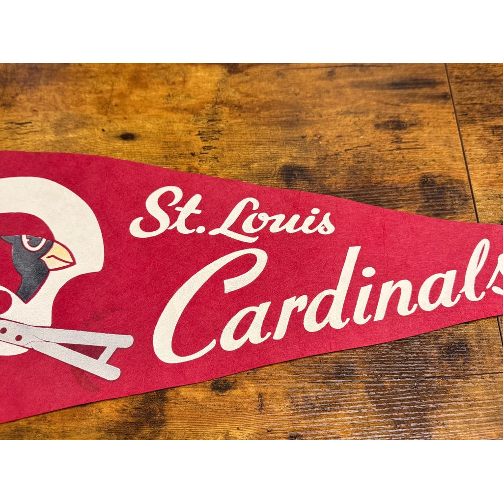 Vintage NFL St. Louis Cardinals pennant