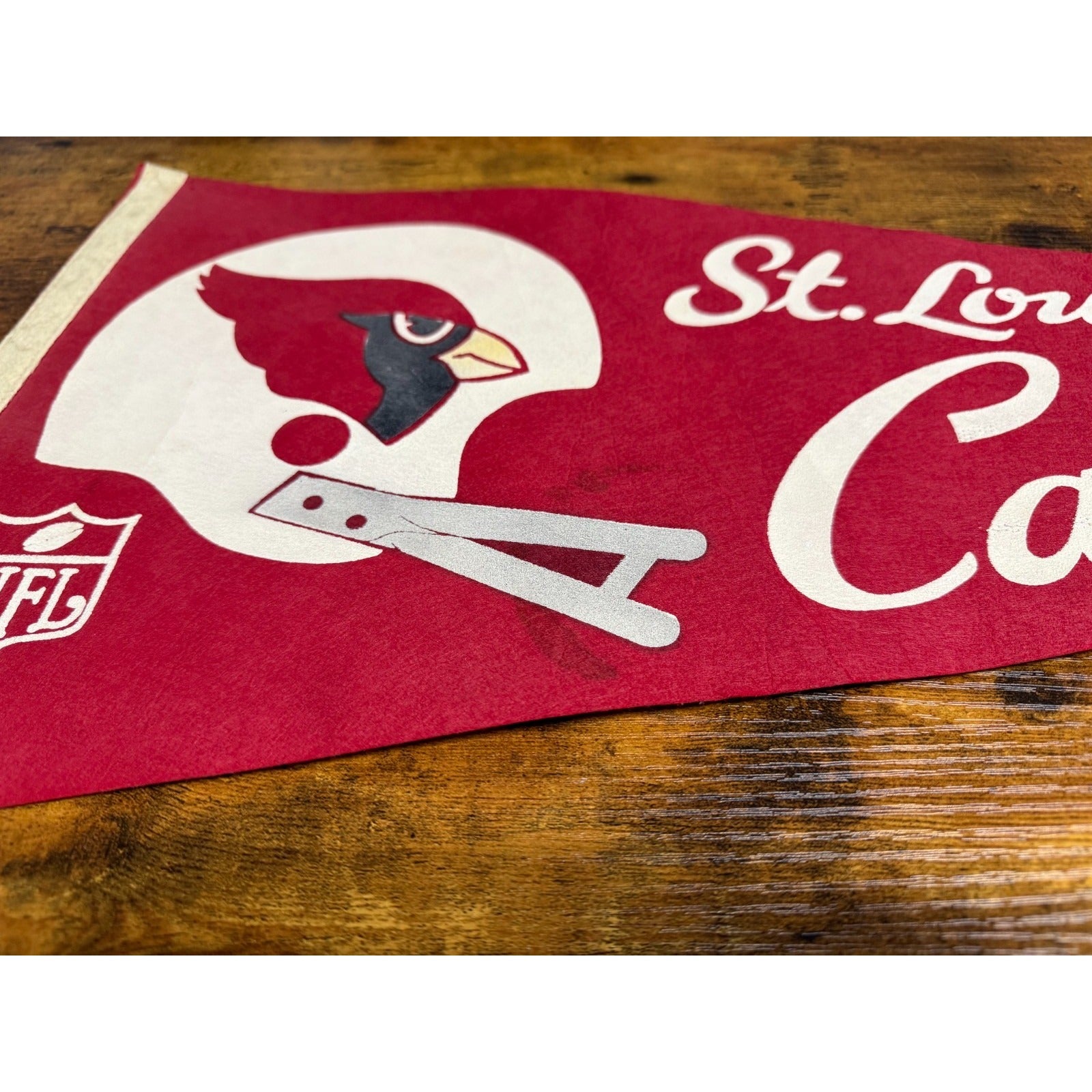 Vintage NFL St. Louis Cardinals pennant