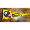 Vintage NFL Pittsburgh Steelers pennant