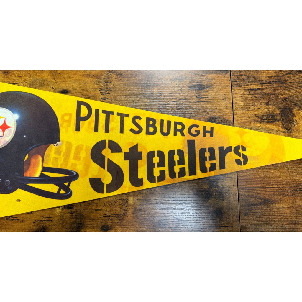Vintage NFL Pittsburgh Steelers pennant