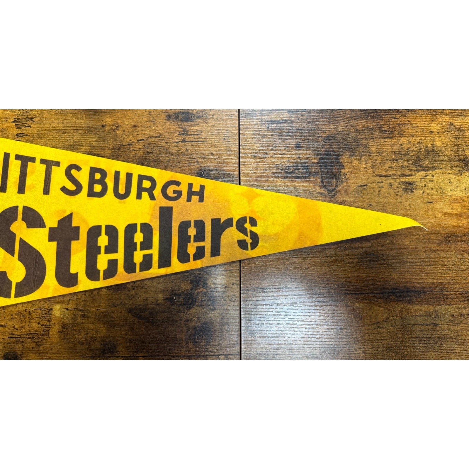 Vintage NFL Pittsburgh Steelers pennant