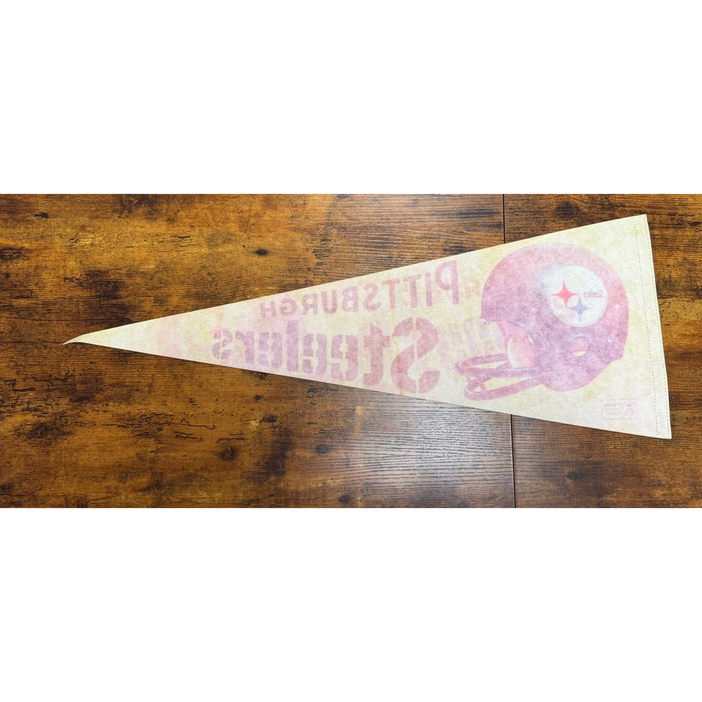 Vintage NFL Pittsburgh Steelers pennant