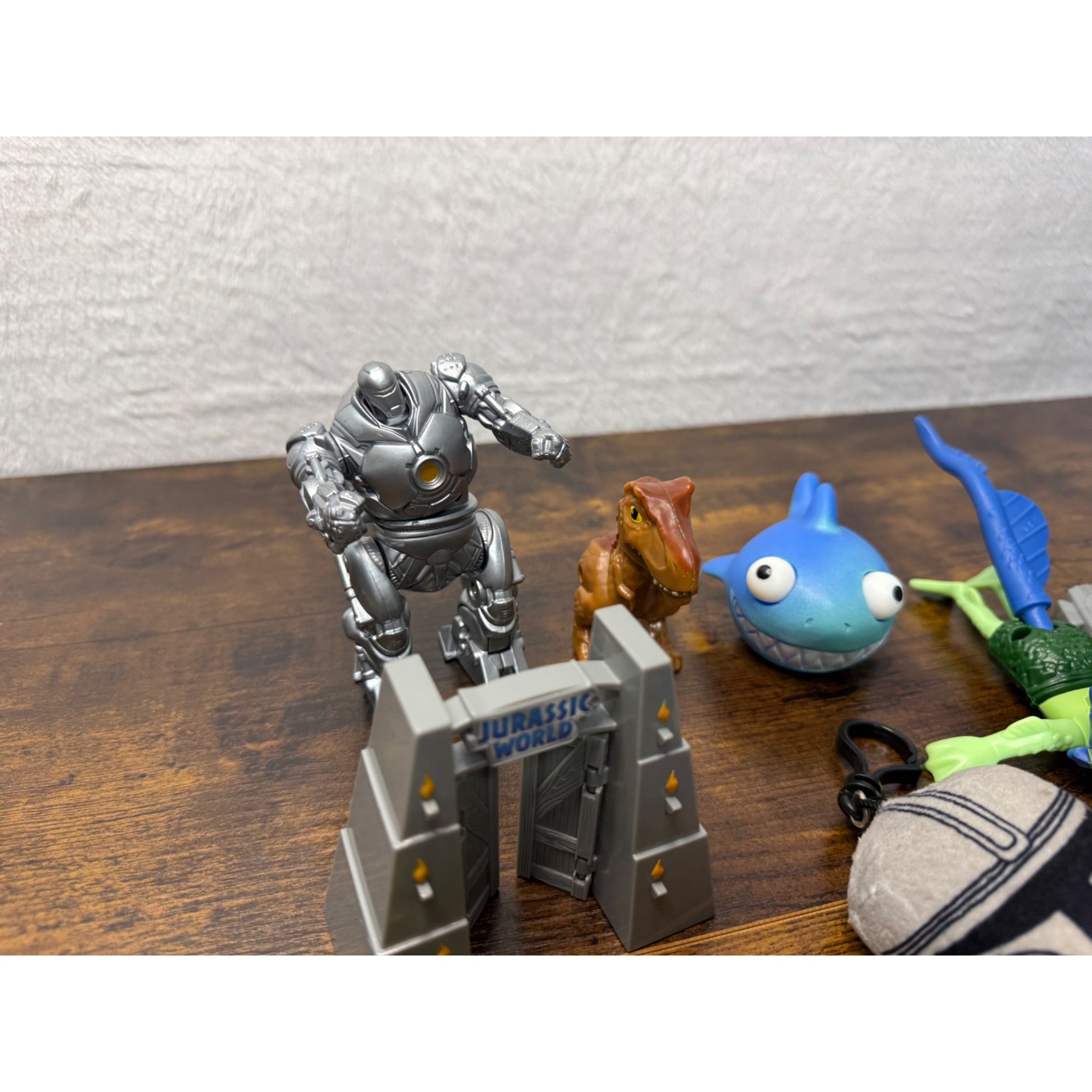 Mixed Lot Of Collectible Action Figures & Toys Jurassic World SpongeBob & More