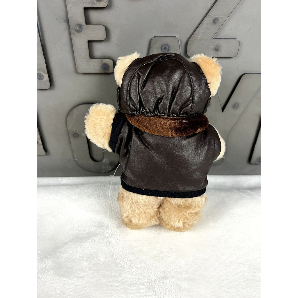 Vintage 1988 Furskins aviator bear plush