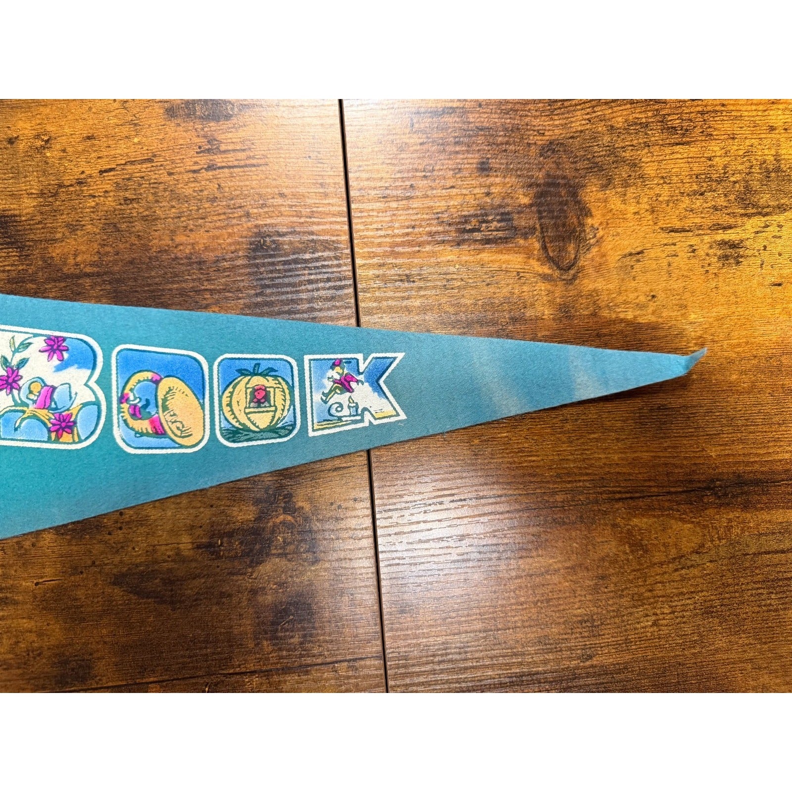 Vintage Storybook Land Wisconsin Dells, Wisconsin pennant